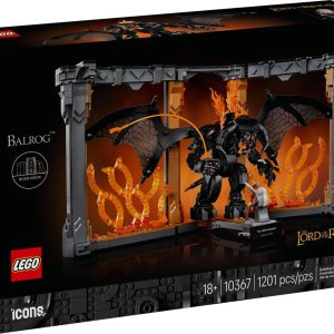 LEGO® Icons 10367 Der Herr der Ringe: Balrog™ Bücherstütze