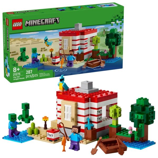 LEGO® Minecraft 21275 Das TNT-Dschungelhaus – Bild 3