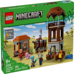LEGO® Minecraft 21278 Ein Verwüster am Plünderer-Außenposten
