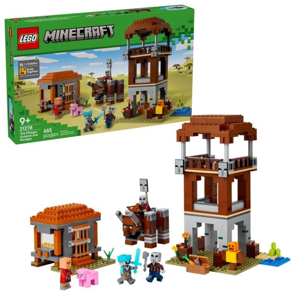 LEGO® Minecraft 21278 Ein Verwüster am Plünderer-Außenposten – Bild 3
