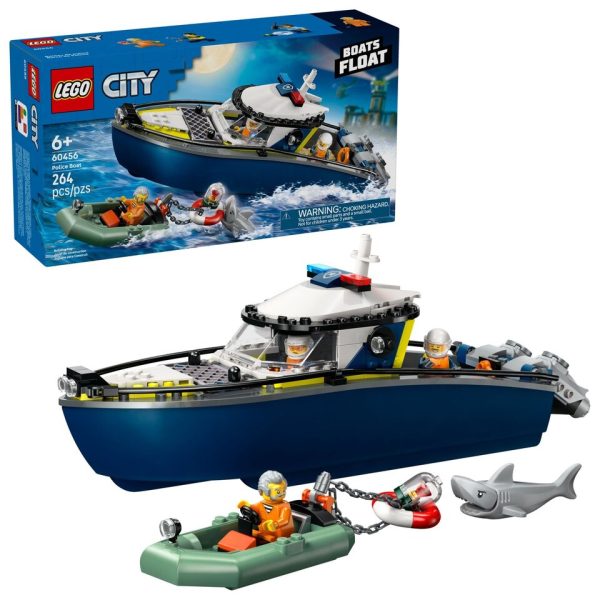 LEGO® City 60456 Verfolgungsjagd im Polizeiboot – Bild 3