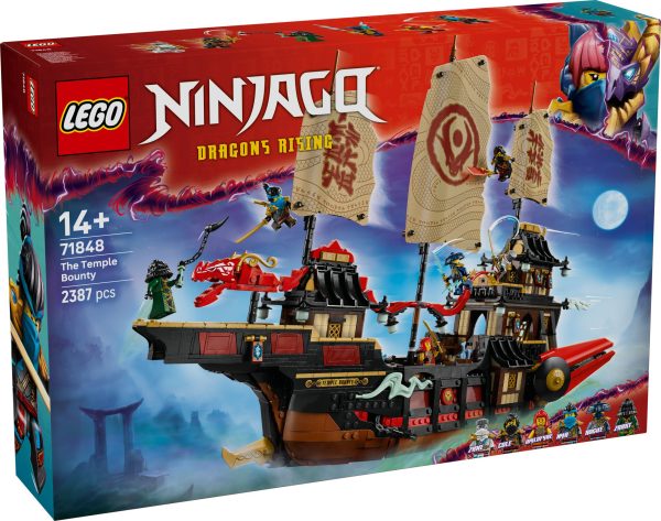 LEGO® Ninjago 71848 Der Tempel-Flugsegler